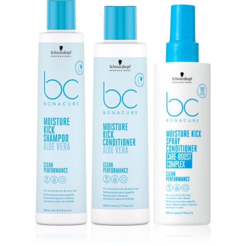 BC Bonacure Moisture Kick zestaw odżywienie i nawilżenie