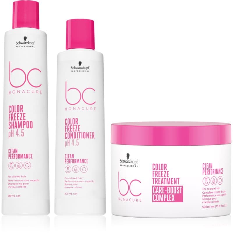 BC Bonacure Color Freeze zestaw do włosów farbowanych