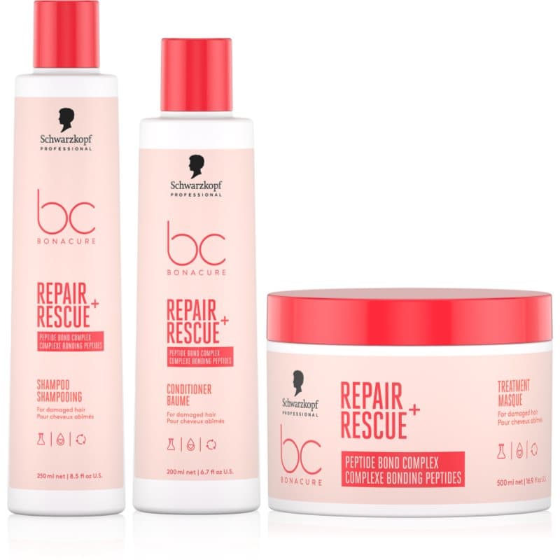 BC Bonacure Repair Rescue+ zestaw do włosów zniszczonych