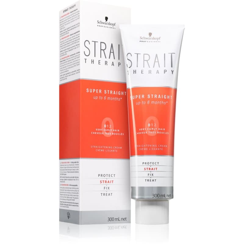 STRAIT Therapy Super Straight krem do prostowania włosów 0 Very Curly Hair