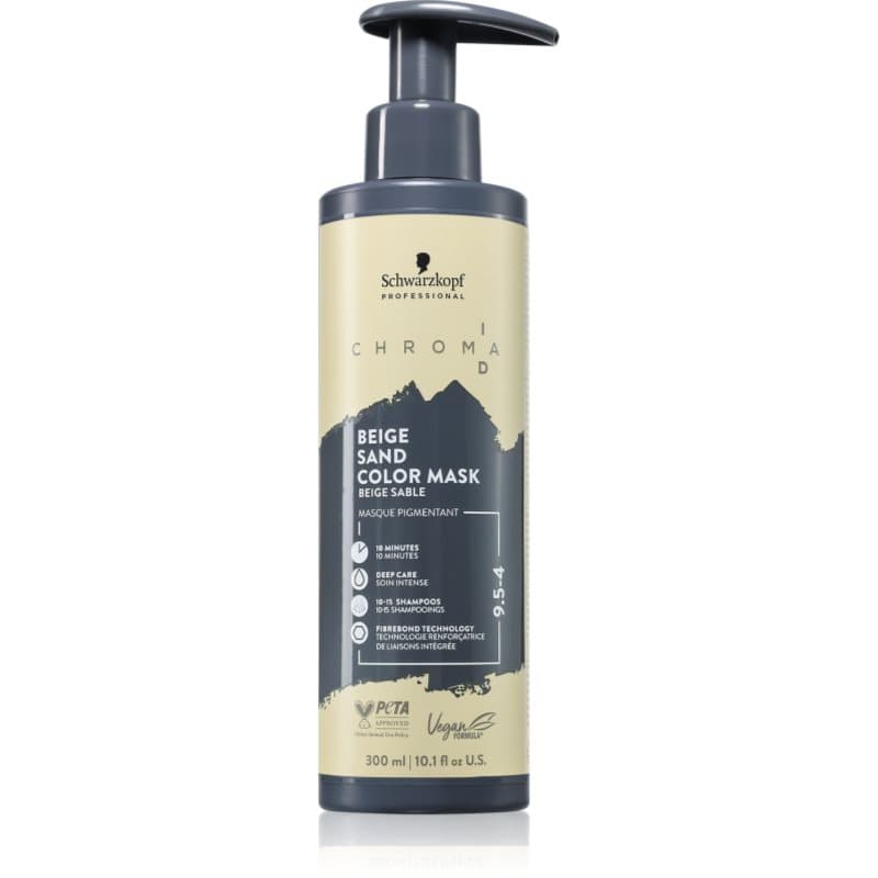 Chroma ID Color Mask maska intensywnie koloryzująca do włosów odcień 9.5-4 Beige Sand