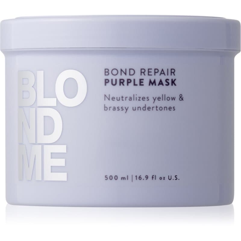 Blondme Bond Repair Purple Mask maska do włosów neutralizująca żółtawe odcienie