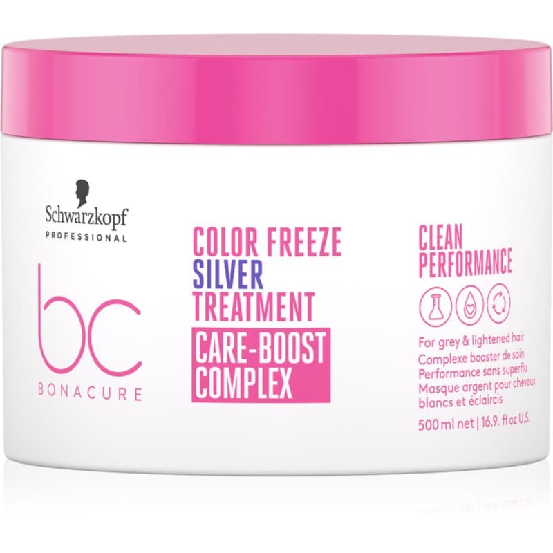 BC Bonacure Color Freeze Silver maseczka pielęgnująca do włosów blond i z balejażem