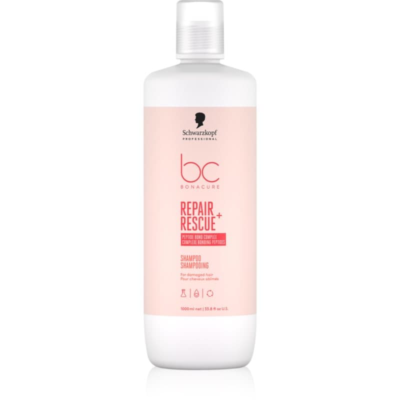 BC Bonacure Repair Rescue+ szampon pielęgnujący do włosów zniszczonych