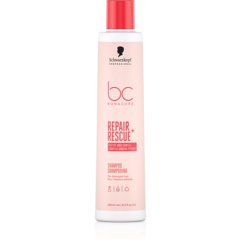 BC Bonacure Repair Rescue+ szampon pielęgnujący do włosów zniszczonych