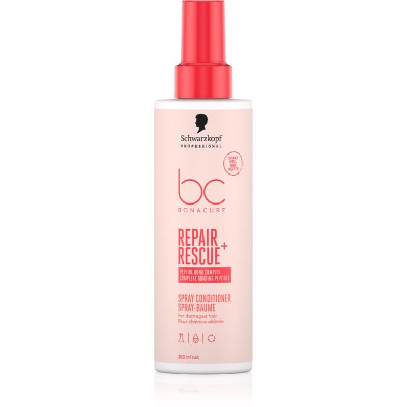 BC Bonacure Repair Rescue+ odżywka bez spłukiwania do włosów zniszczonych w sprayu