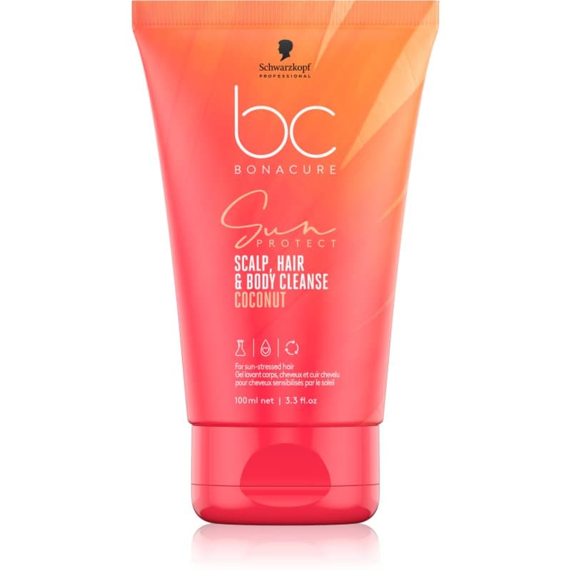BC Bonacure Sun Protect Scalp, Hair & Body Cleanse żel pod prysznic 2 w 1
