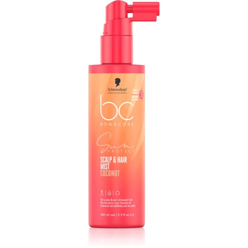 BC Bonacure Sun Protect Scalp & Hair Mist spray ochronny szampon do zmęczonych włosów i skóry głowy SPF20