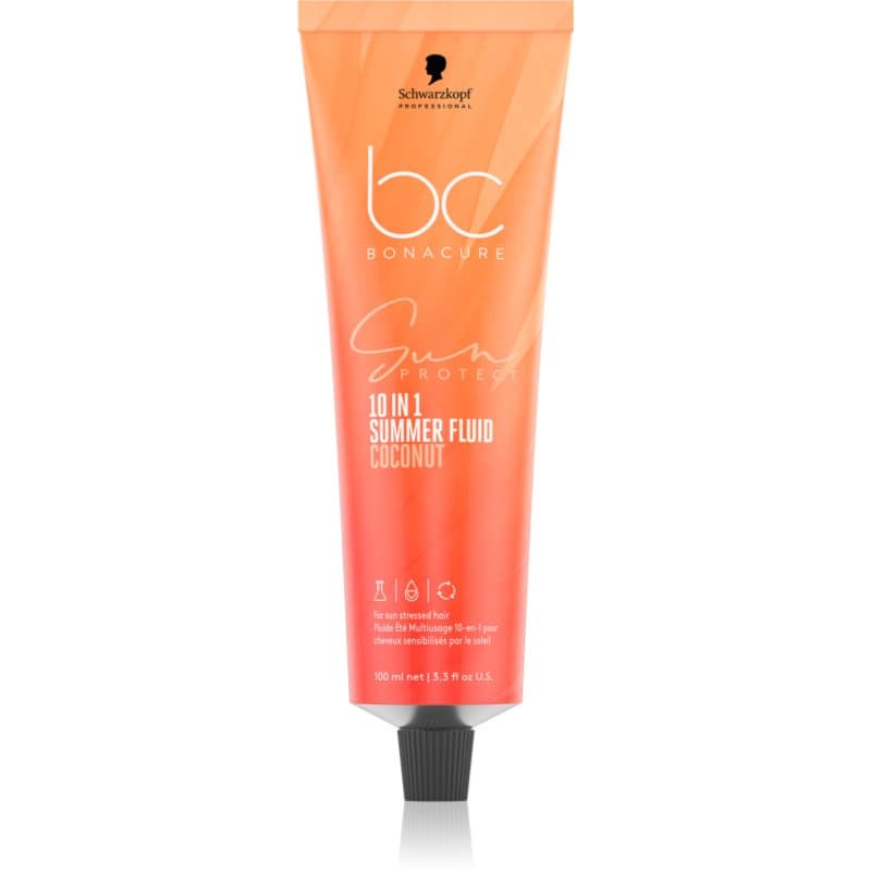 BC Bonacure Sun Protect 10-in-1 Summer Fluid fluid nawilżający do włosów narażonych na szkodliwe działanie promieni słoneczny