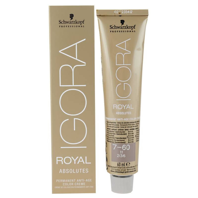 IGORA Royal Absolutes farba do włosów odcień 6-60 Dark Blonde Chocolate Natural