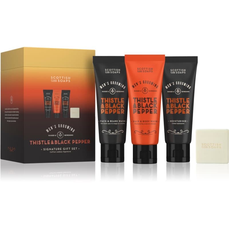 Thistle & Black Pepper zestaw upominkowy dla mężczyzn