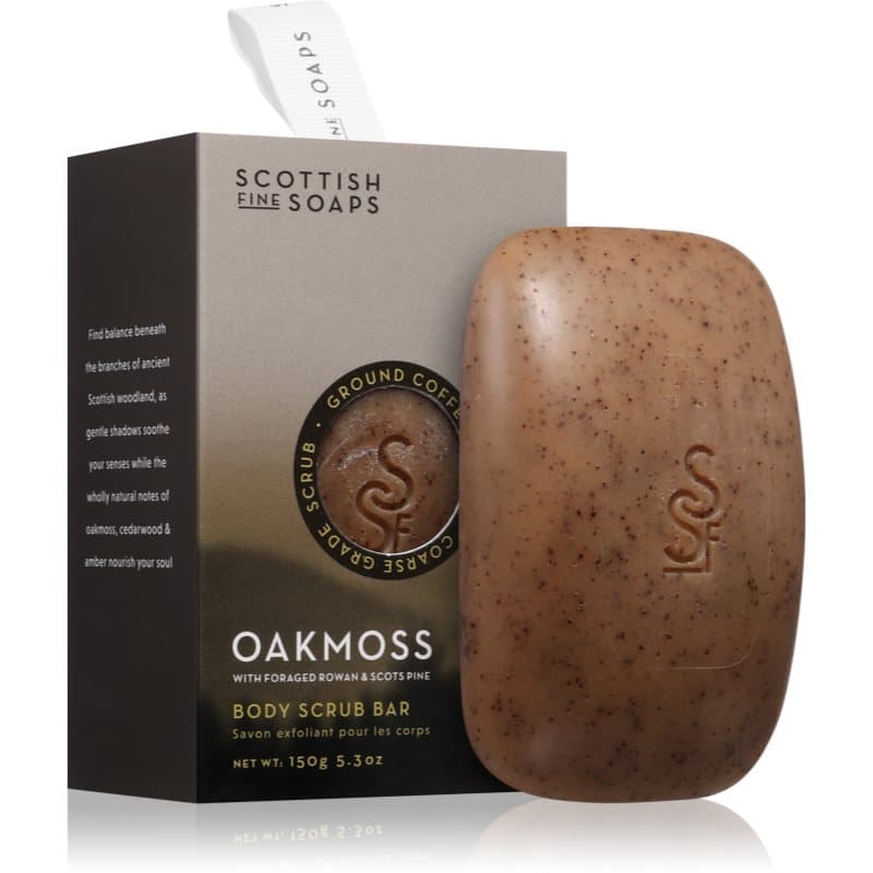 Oakmoss złuszczające mydło do ciała