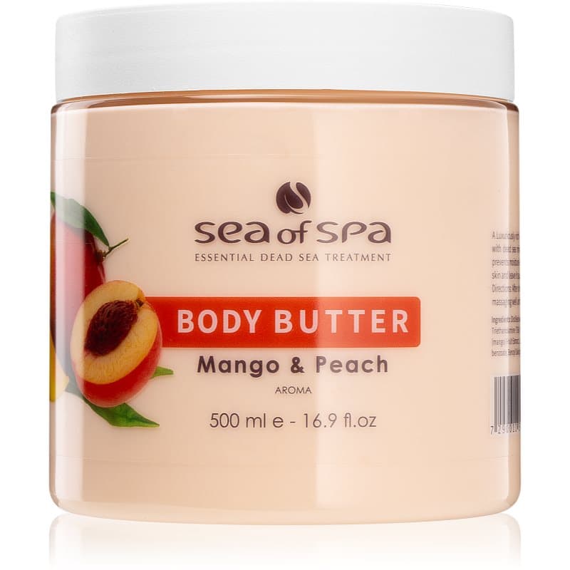 Dead Sea Treatment masło do ciała z mango i brzoskwinią
