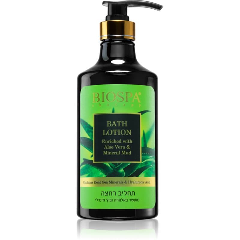 Bio Spa Aloe Vera & Mineral Mud krem pod prysznic i do kąpieli z minerałami z Morza Martwego aloe vera