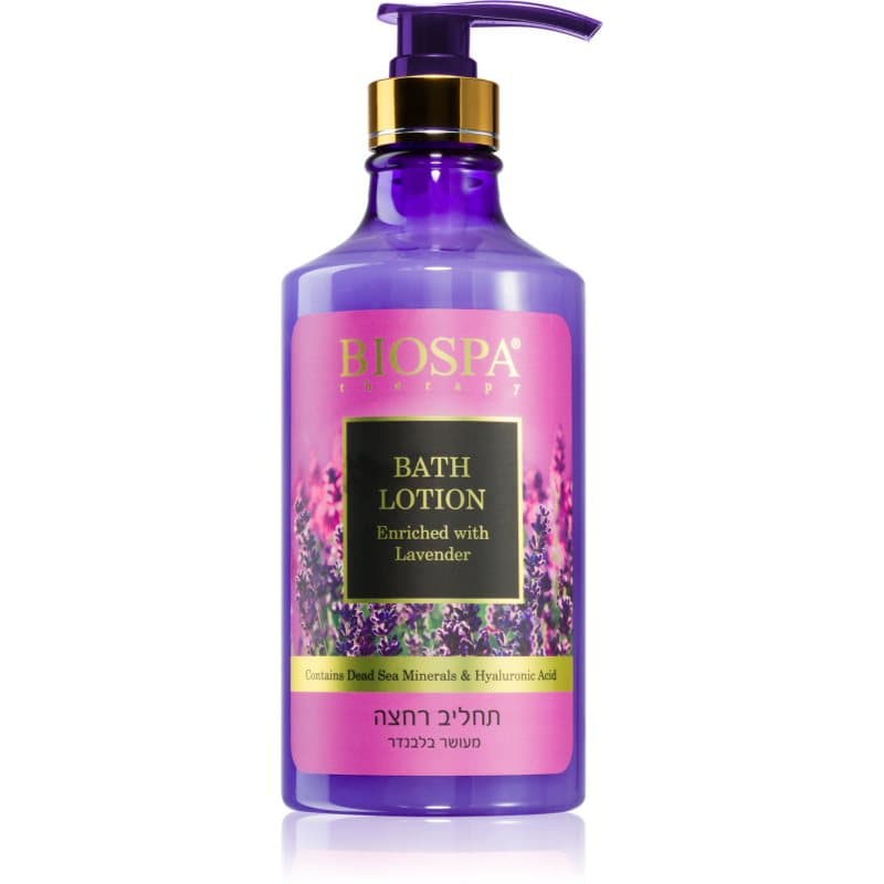 Bio Spa Lavender krem pod prysznic i do kąpieli z minerałami z Morza Martwego