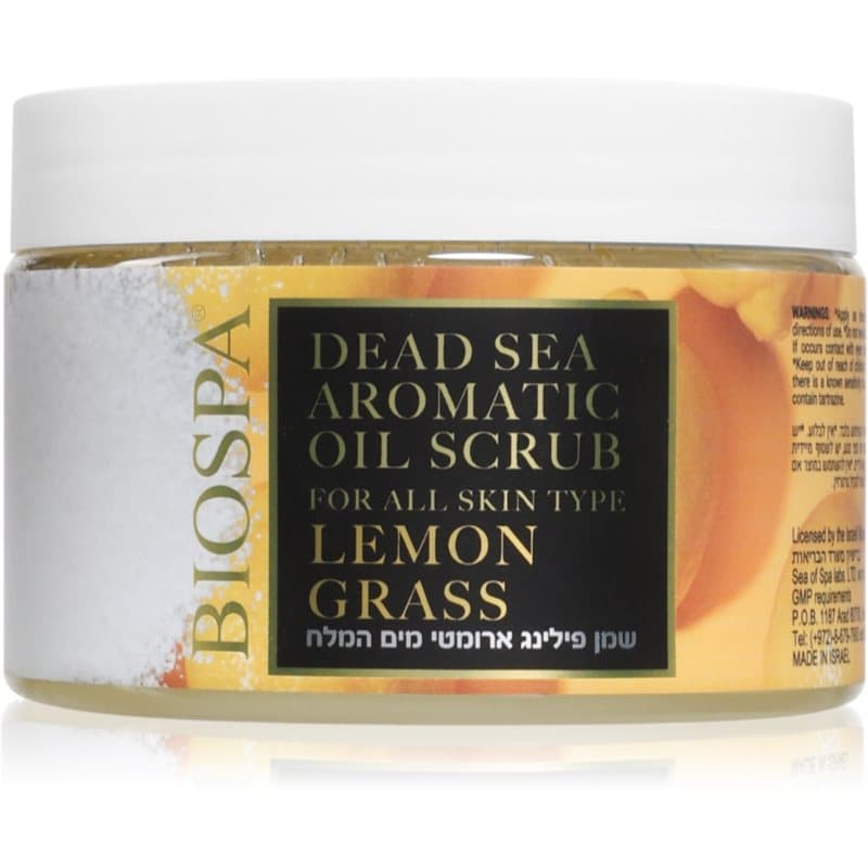 Bio Spa Lemongrass peeling do ciała zmiękczający