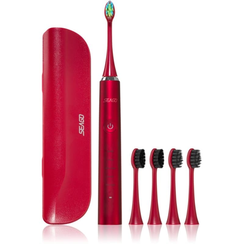 Sonic Toothbrush SG-972 S5 elektryczna szczoteczka do zębów Red