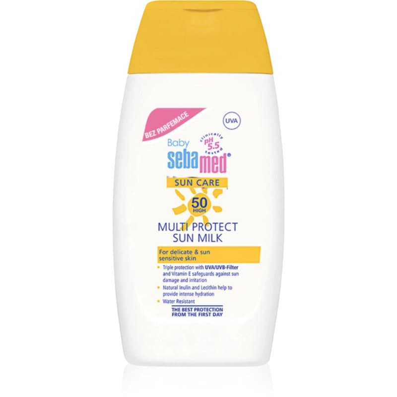 Sun Care Baby Multi Protect Sun Milk ochronny krem do opalania dla dzieci SPF 50+ bezzapachowy