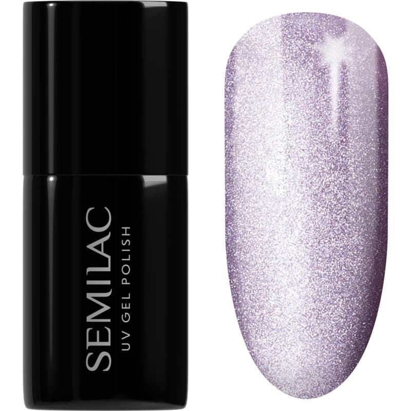 UV Hybrid Gloss GALA hybrydowy lakier do paznokci z użyciem lampy UV / LED odcień 664 Lilac Gloss