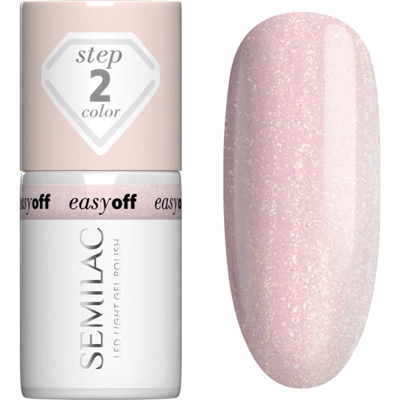Easy Off Step 2 hybrydowy lakier do paznokci z użyciem lampy UV / LED odcień Glazed Milk