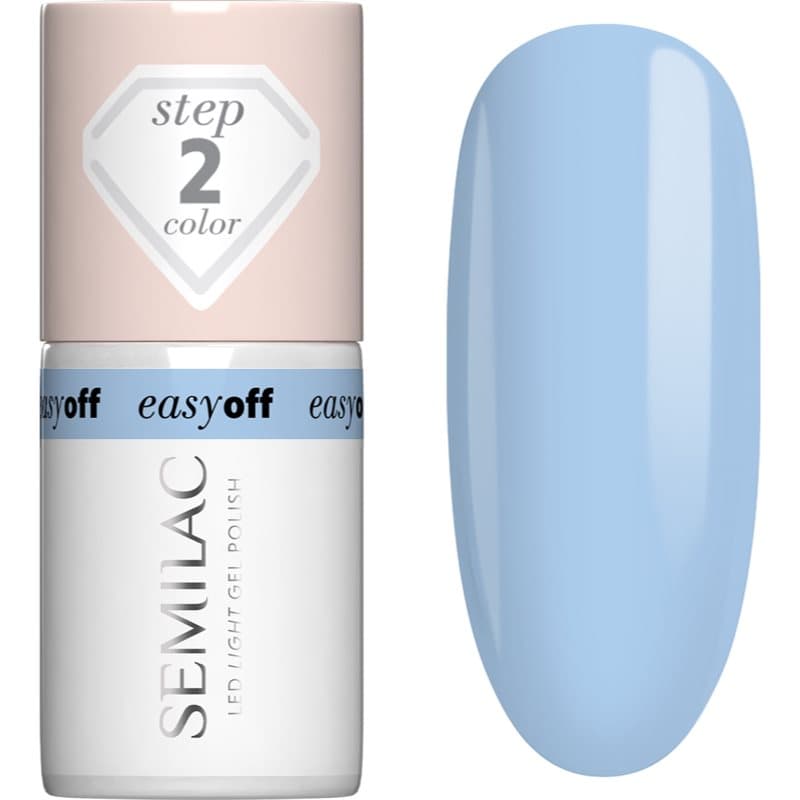 Easy Off Step 2 hybrydowy lakier do paznokci z użyciem lampy UV / LED odcień Azul Blue
