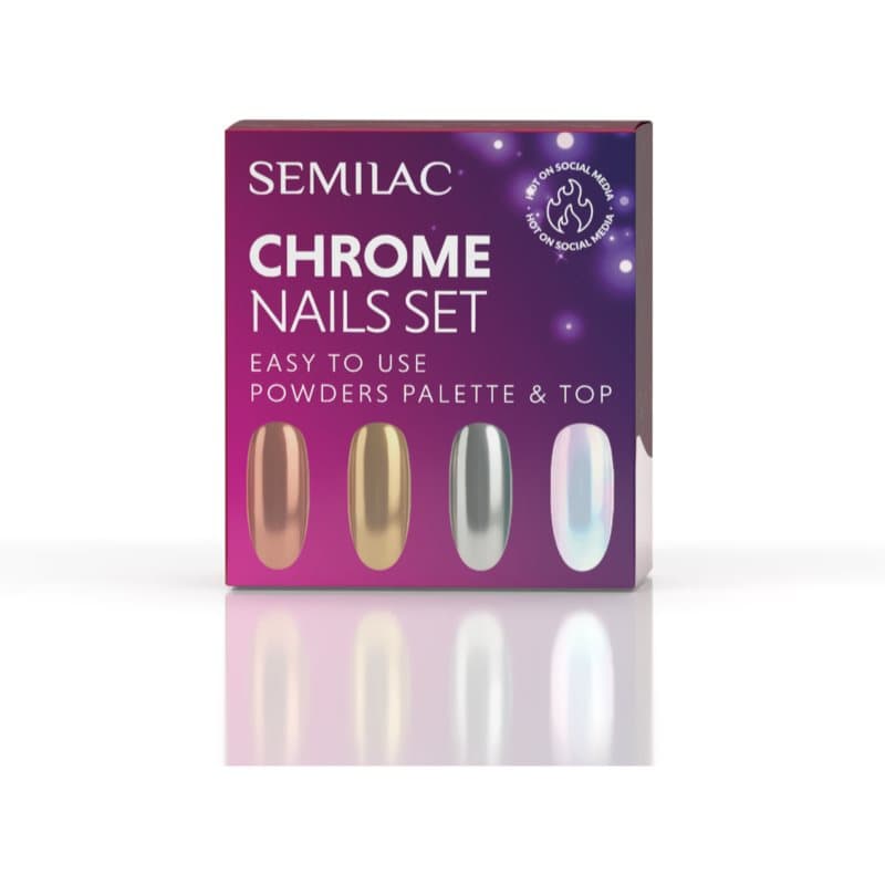 Set Chrome Nails zestaw upominkowy do paznokci