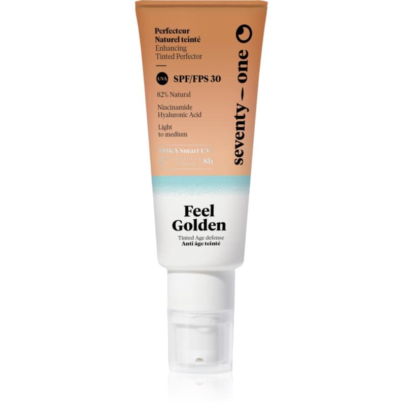 Feel Golden SPF30 fluid tonujący do opalania do twarzy SPF 30