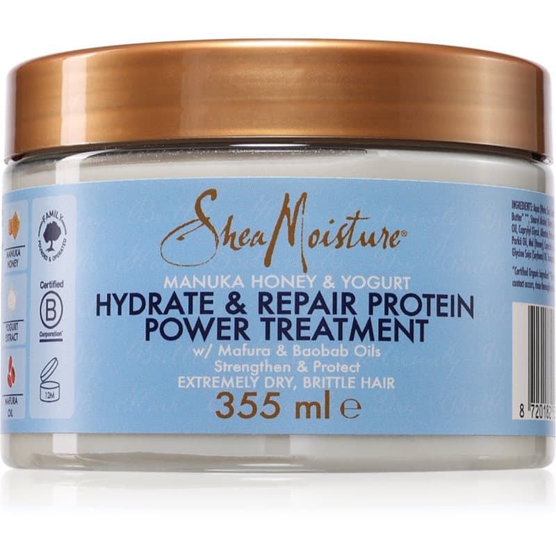 Manuka Honey & Yogurt Masque maseczka nawilżająca do włosów z proteinami