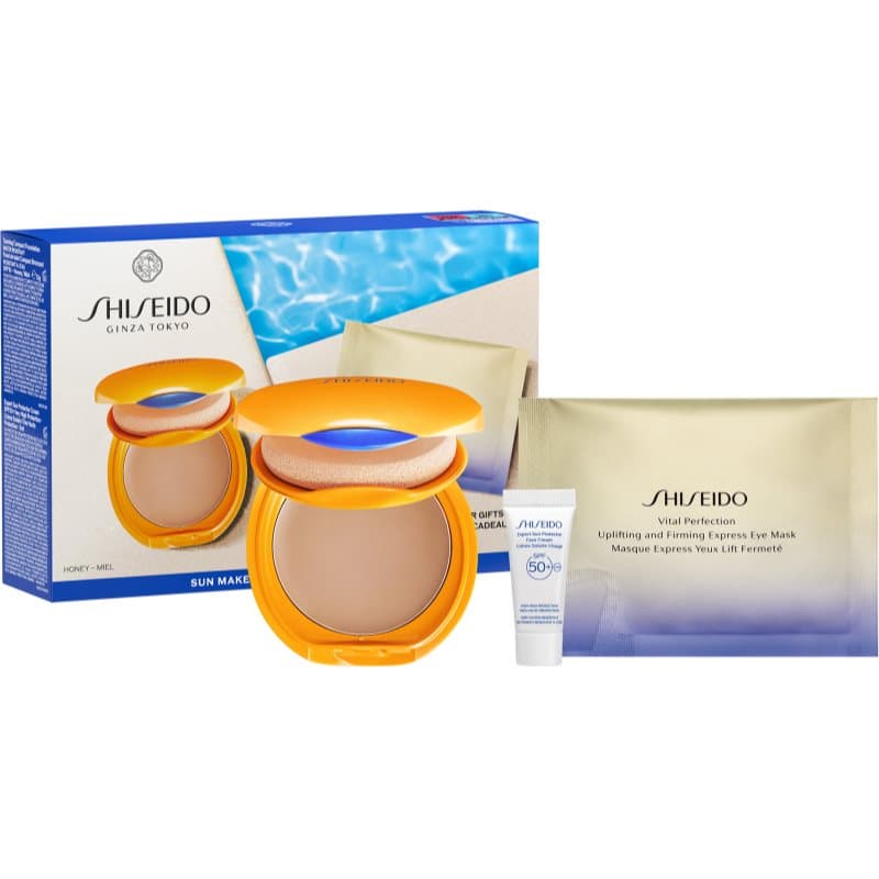 Expert Sun Protector Tanning Compact Foundation SPF10 zestaw upominkowy dla kobiet odcień Honey