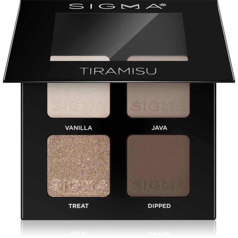 Quad paleta cieni do powiek odcień Tiramisu