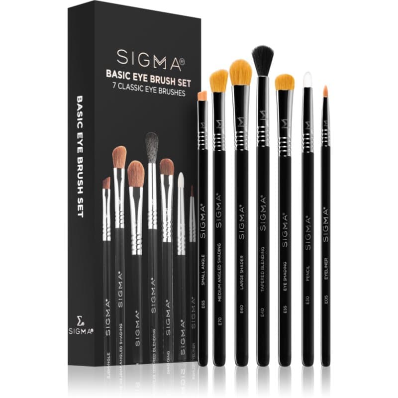 Brush Set Basic Eye zestaw pędzli do oczu