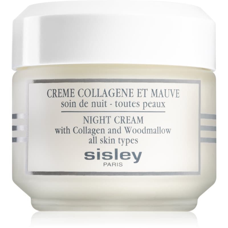 Night Cream with Collagen and Woodmallow ujędrniający krem na noc z kolagenem