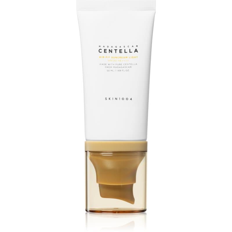 Madagascar Centella Air-Fit Suncream Light mineralny fluid ochronny do twarzy SPF 30