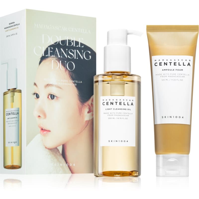 Madagascar Centella Double Cleansing Duo oczyszczający zestaw łagodzący do cery