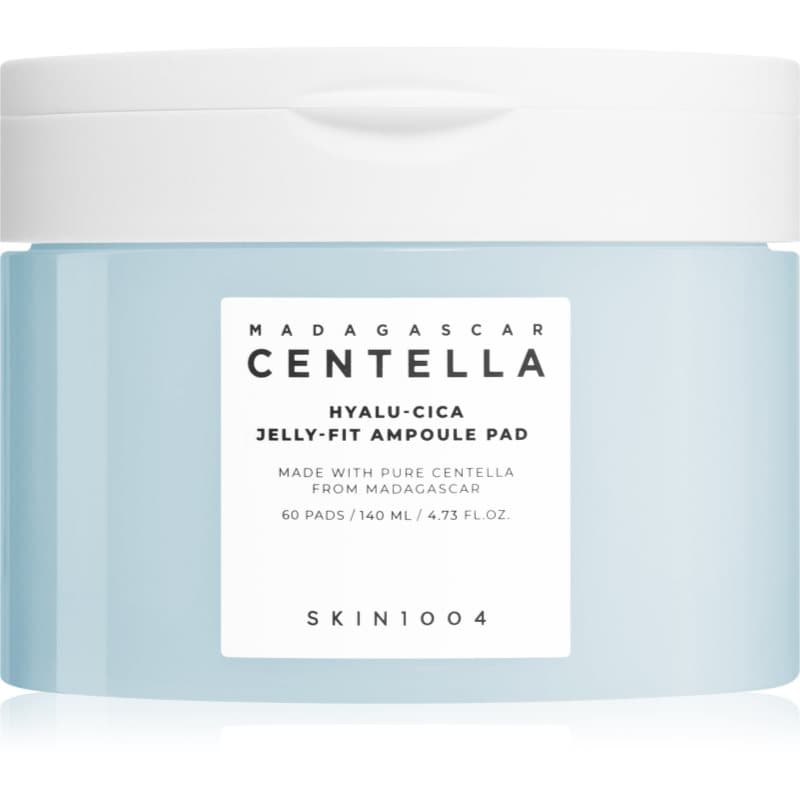 Madagascar Centella Hyalu-Cica Jelly-Fit Ampoule Pad tonizujące płatki do twarzy do cery wysuszonej i suchej