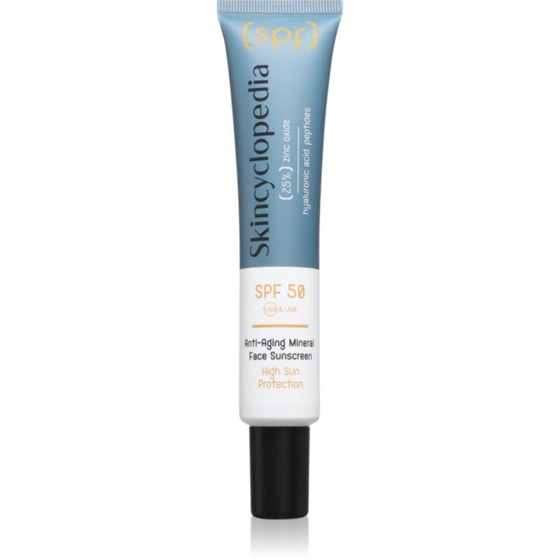 Anti-Aging Mineral Face Sunscreen krem przeciw starzeniu się skóry SPF 50