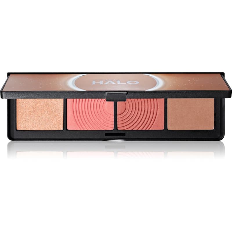 Halo Sculpt + Glow Face Palette paleta rozświetlaczy i róży do policzków odcień Back to Cali