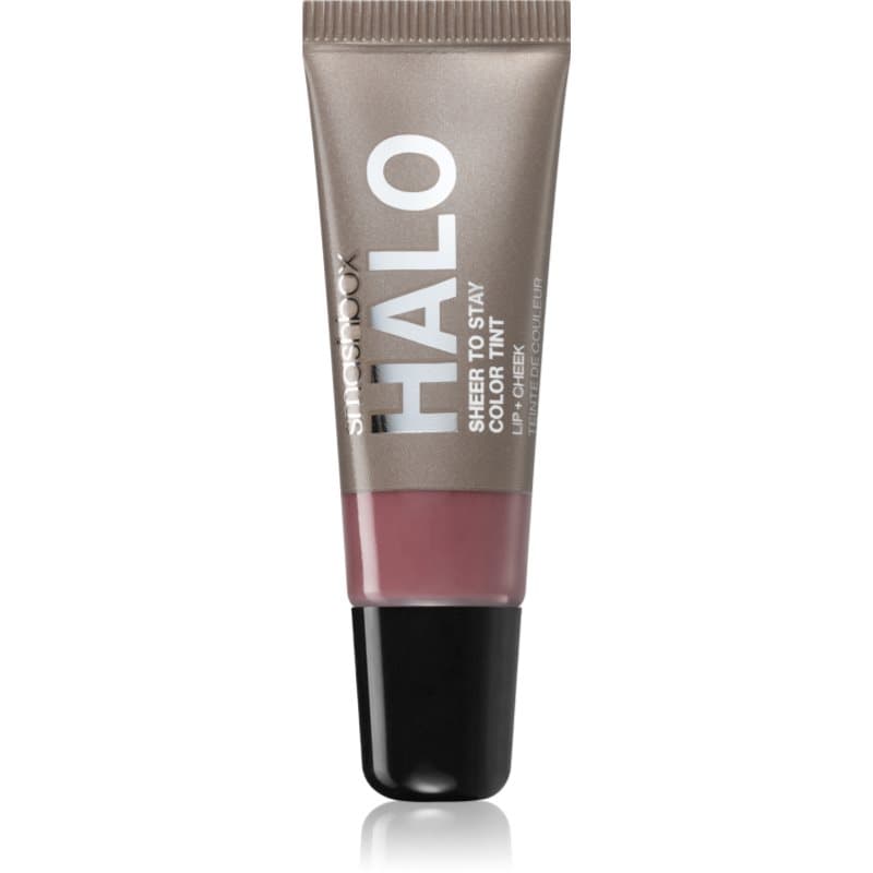 Halo Sheer To Stay Color Tints róż w płynie i błyszczyk do ust odcień Wisteria