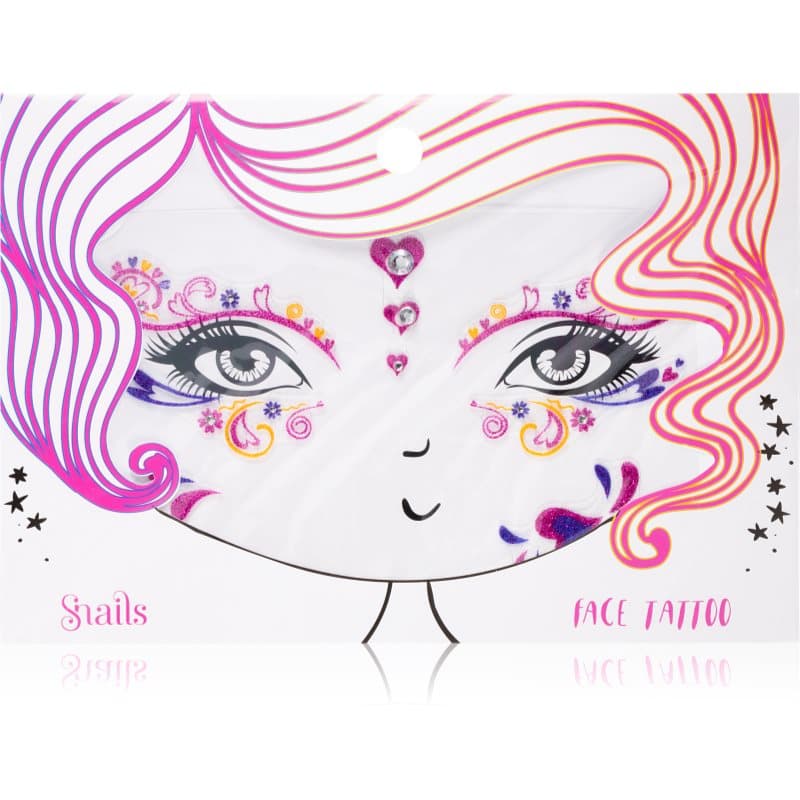 Face Tattoo tatuaż do twarzy Queen of Hearts