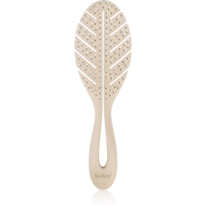 Biodegradable Detangling Leaf Brush szczotka kompostowalna na mokre włosy