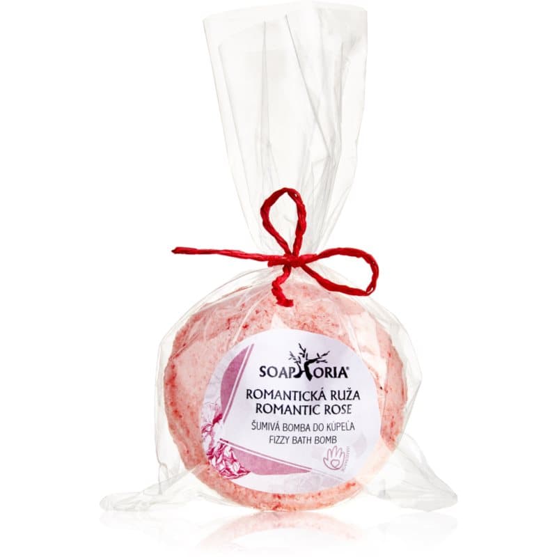 Romantic Rose Fizzy Bath Bomb antystresowa kula do kąpieli o działaniu regenerującym