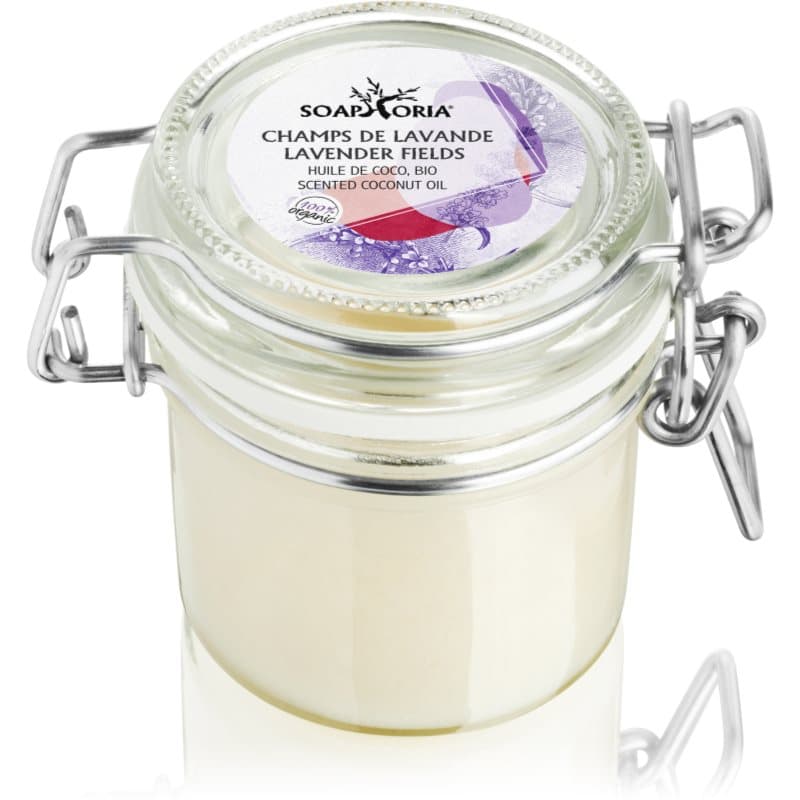 Lavender Fields Scented Coconut Oil olej kokosowy bio o zapachu lawendy