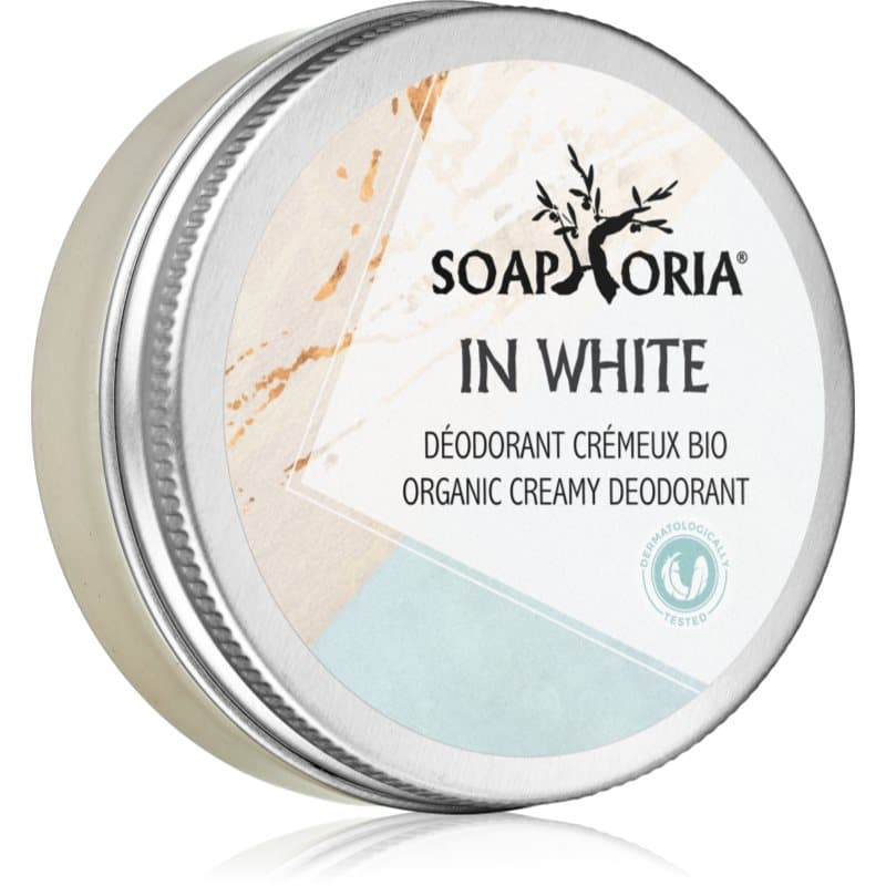 In White Organic Creamy Deodorant organiczny kremowy dezodorant dla kobiet