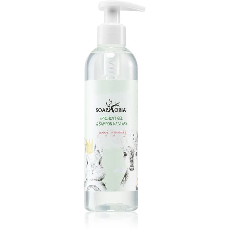 Babyphoria Organic Shower Gel delikatny żel pod prysznic i szampon dla dzieci