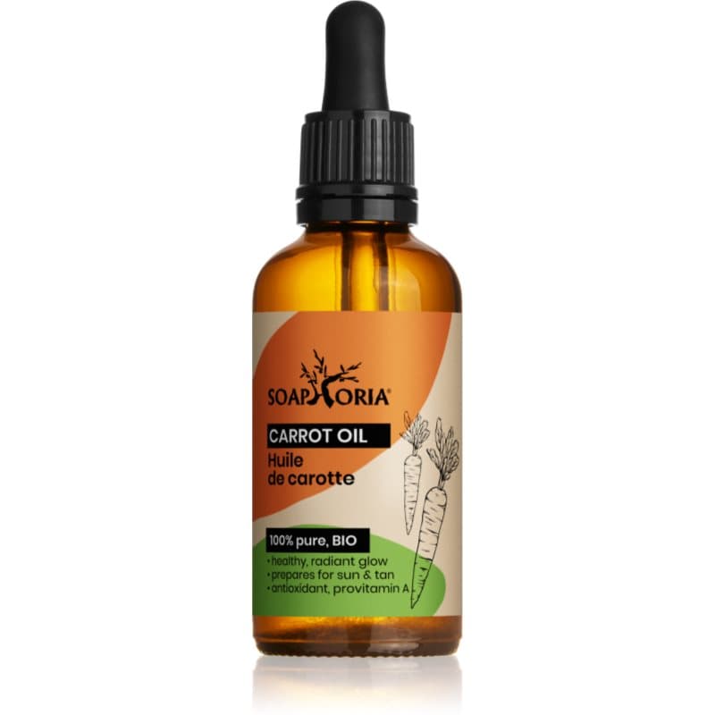 Organic Carrot Oil odżywczy olejek z marchwi do twarzy, ciała i włosów
