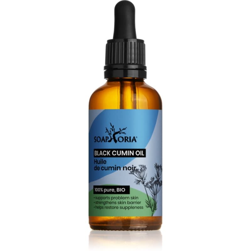 Organic Black Cumin Oil olej z czarnuszki do skóry z problemami