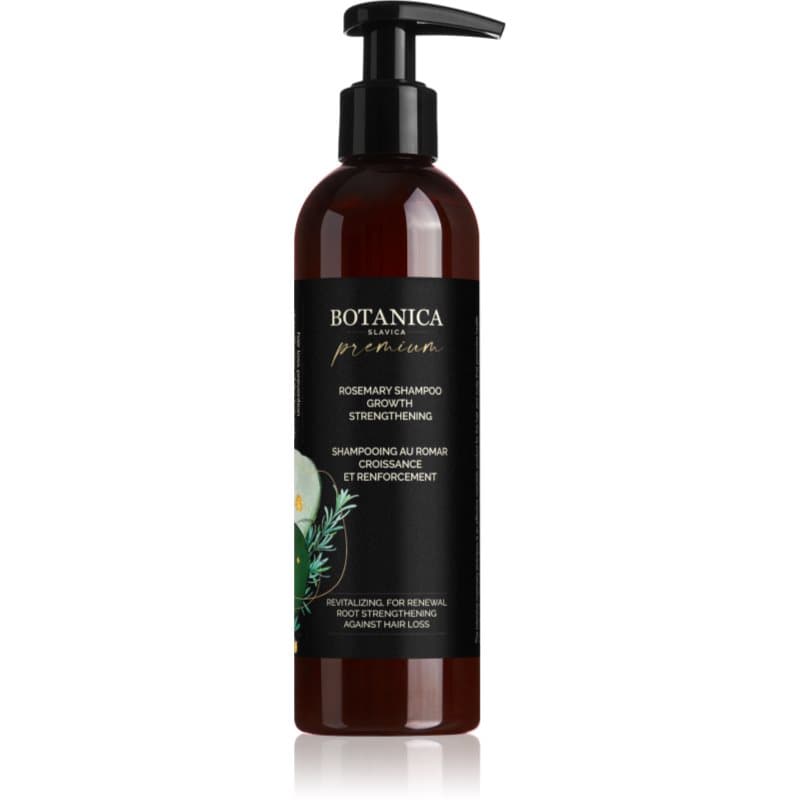 Botanica Slavica Rosemary Shampoo szampon intensywny na porost włosów i wzmocnienie cebulek