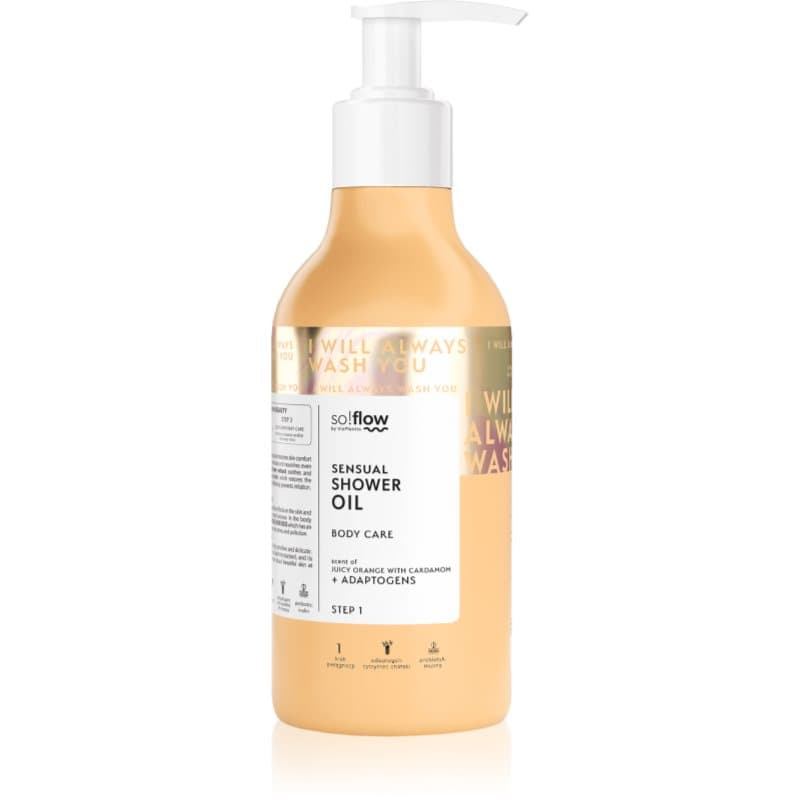 Sensual Shower Oil olejek pod prysznic do skóry suchej Orange with Cardamom