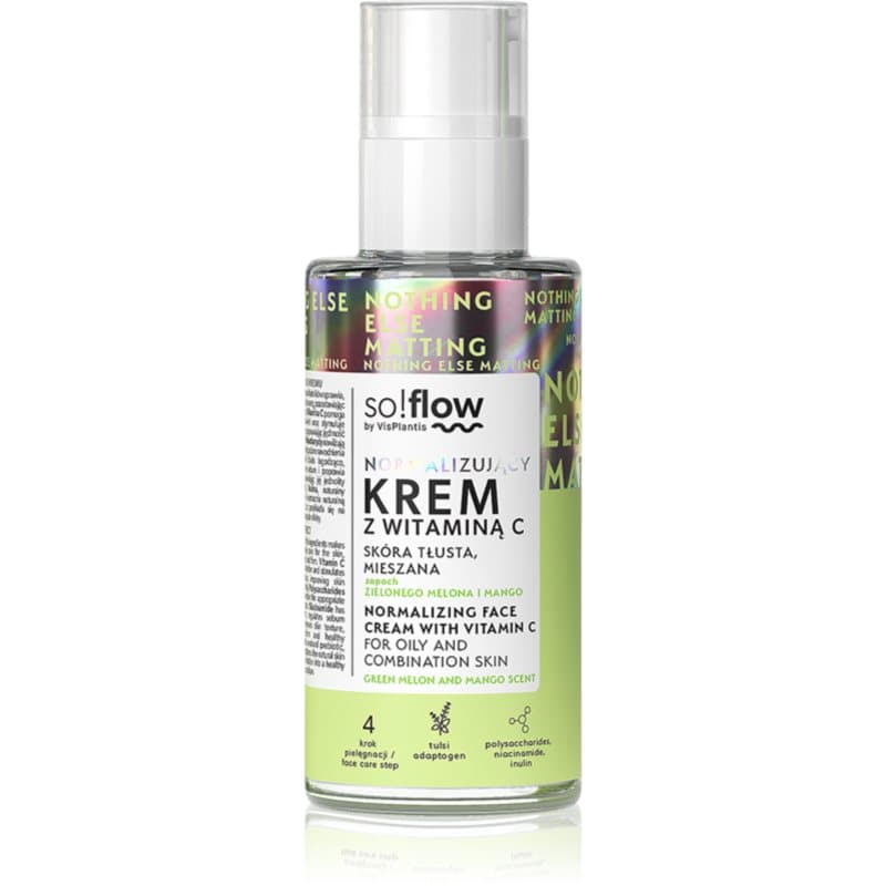 Normalizing Face Cream With Vitamin C normalizujący krem do cery tłustej z witaminą C