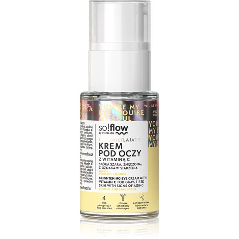 Brightening Eye Cream With Vitamin C detoksykujący i rozświetlający krem pod oczy z witaminą C